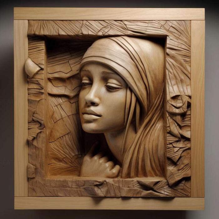 نموذج ثلاثي الأبعاد لآلة CNC 3D Art 